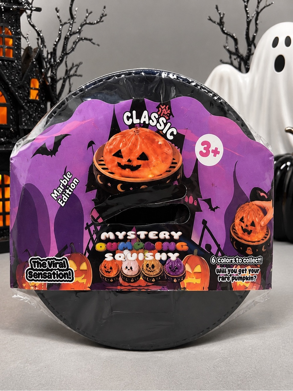 Halloween Mystery Glitter Dumpling Squishy – Brand New Sealed